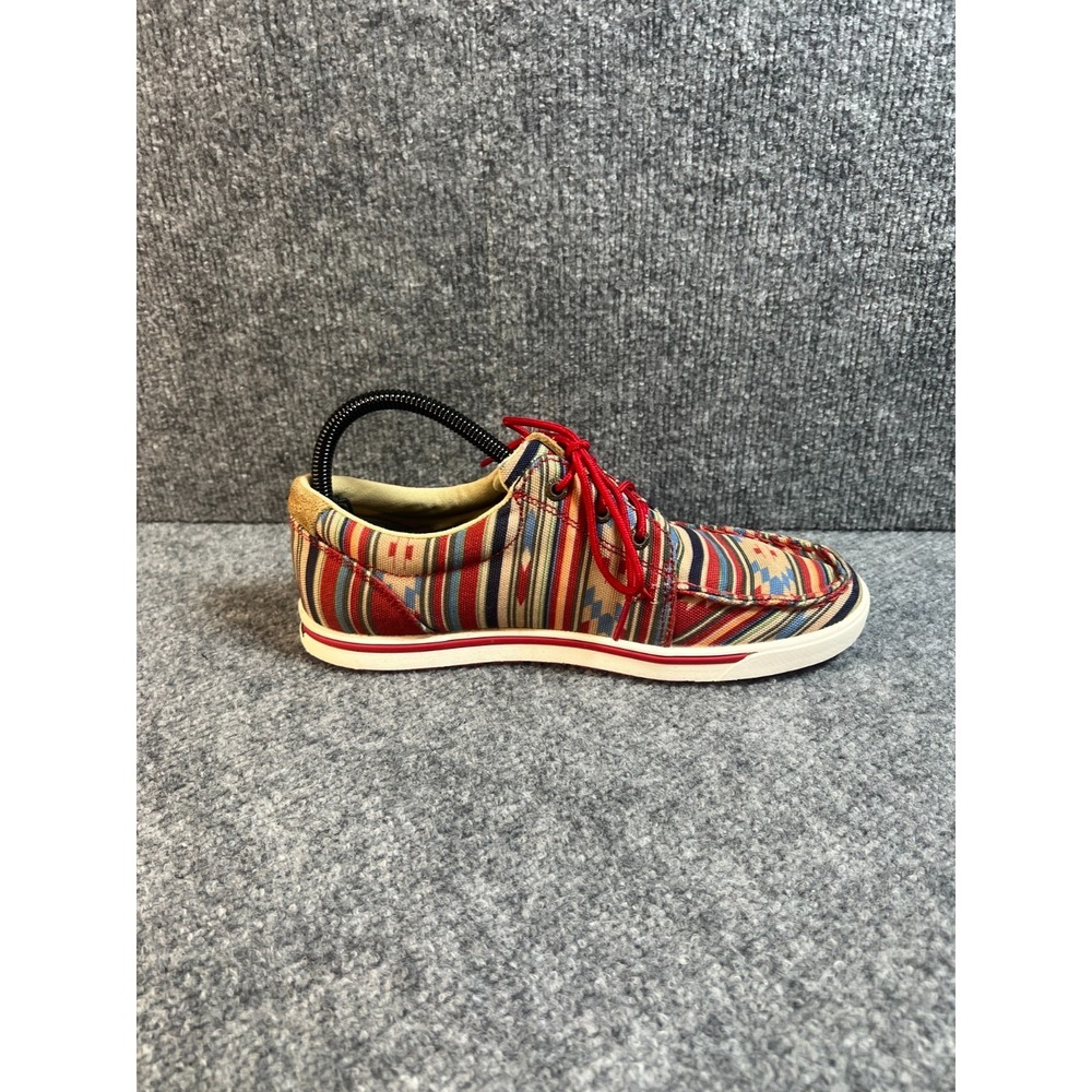 Twisted X Hooey Loper Sneaker Women Multicolor Aztec Print Low Top Comfort Shoes - Picture 7 of 16